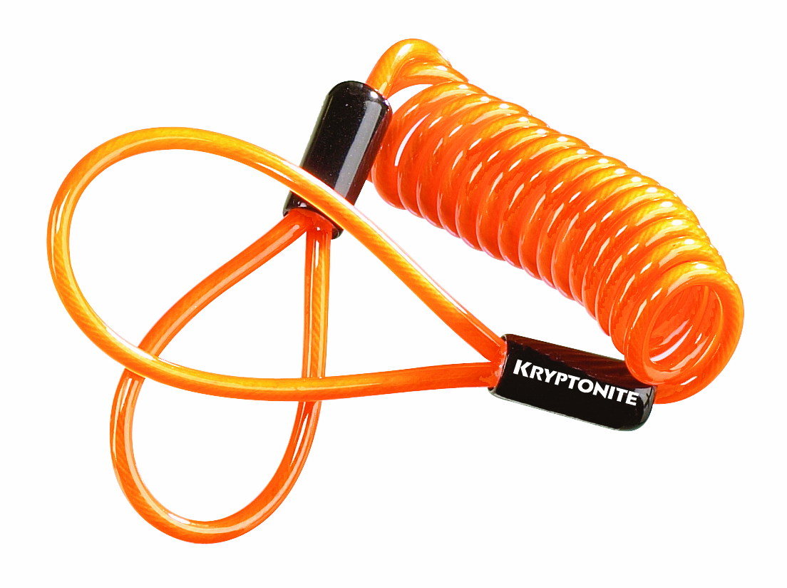 Kryptonite Reminder Cable For Disc Brake Lock Orange