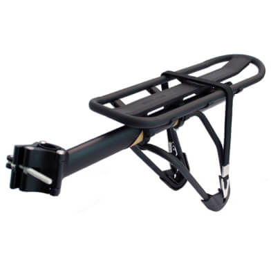 Massload Rear Rack On Seatpost Black