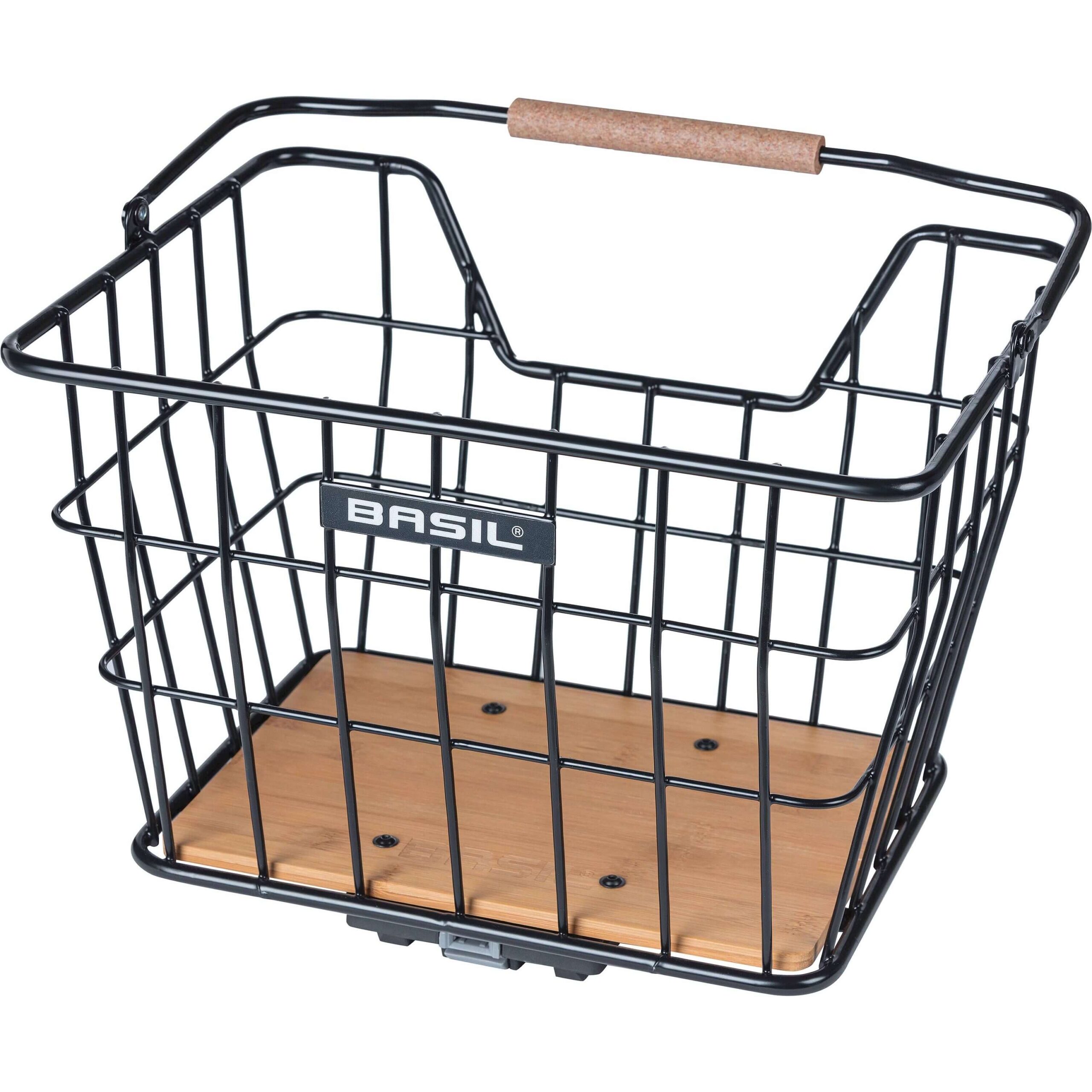 Basil Mand Nordland MIK 23L Black/Brown 33x23.5x19.5cm