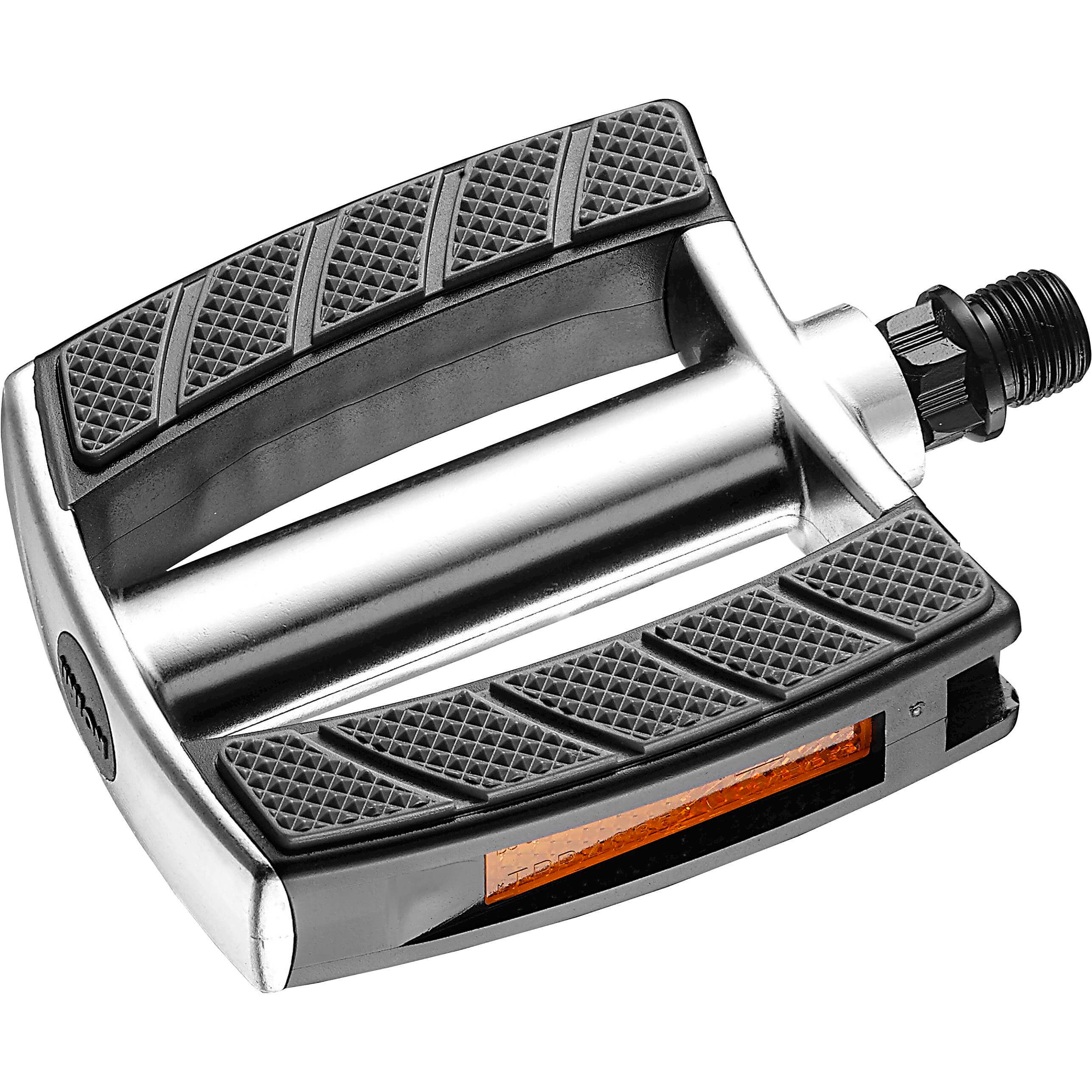 Union Pedals SP-828 Aluminum Silver Black Gray Inlay On Card