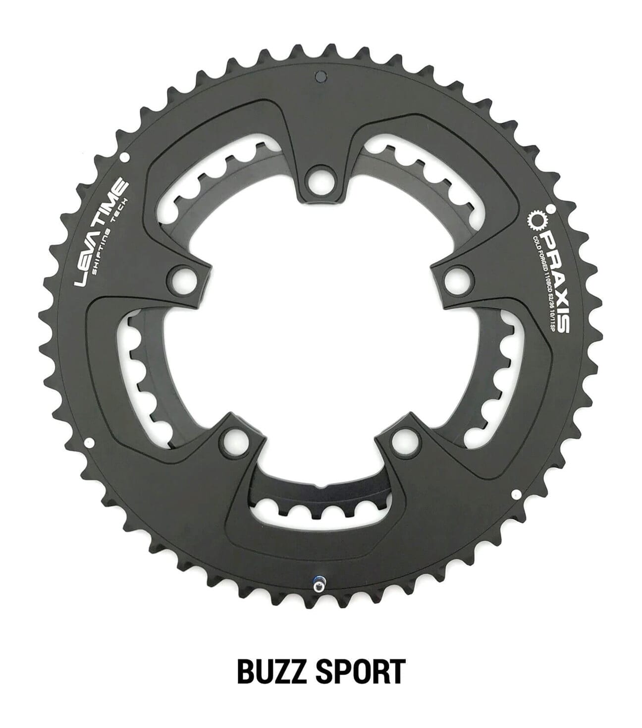 Praxis Chainring Buzz Sport 110BCD 48/32t Black Praxis Chainring Buzz Sport 110BCD 48/32t Black