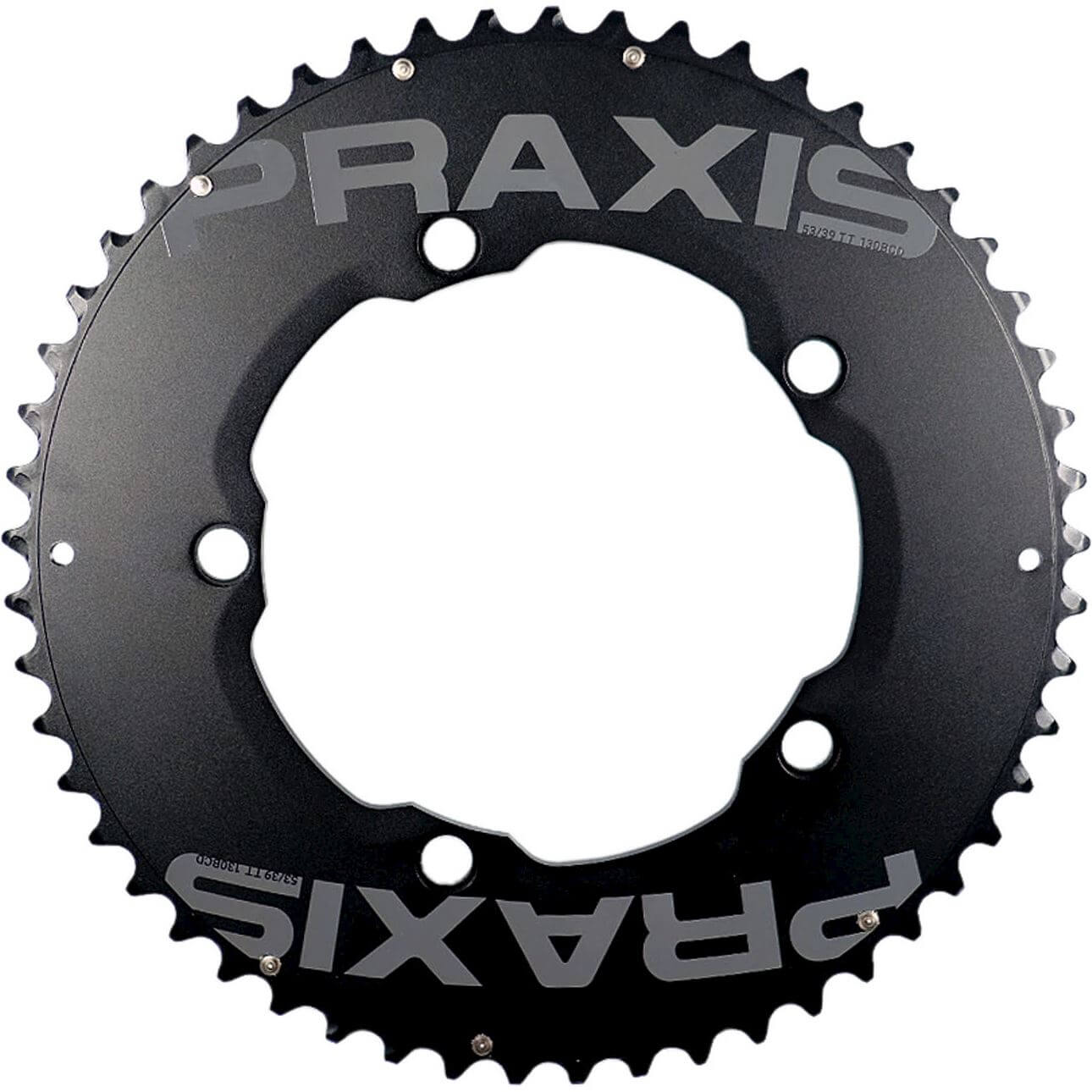 Praxis Chainring TT 130BCD 56/42 Black