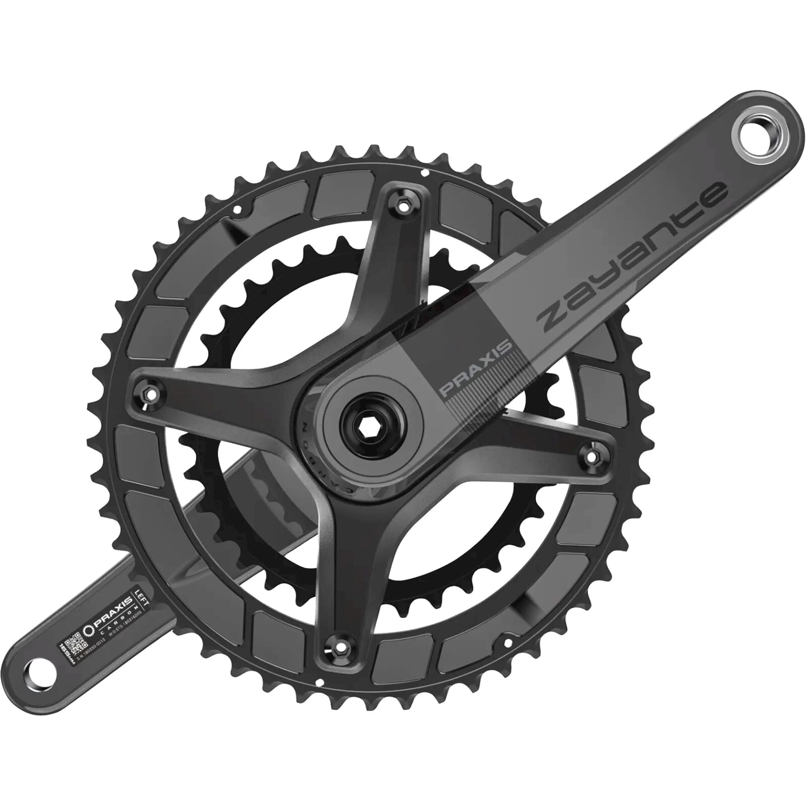 Praxis Crankset Zayante Carbon M30 172.5 50/34T 10/11/12sp Praxis Crankset Zayante Carbon M30 172.5 50/34T 10/11/12sp