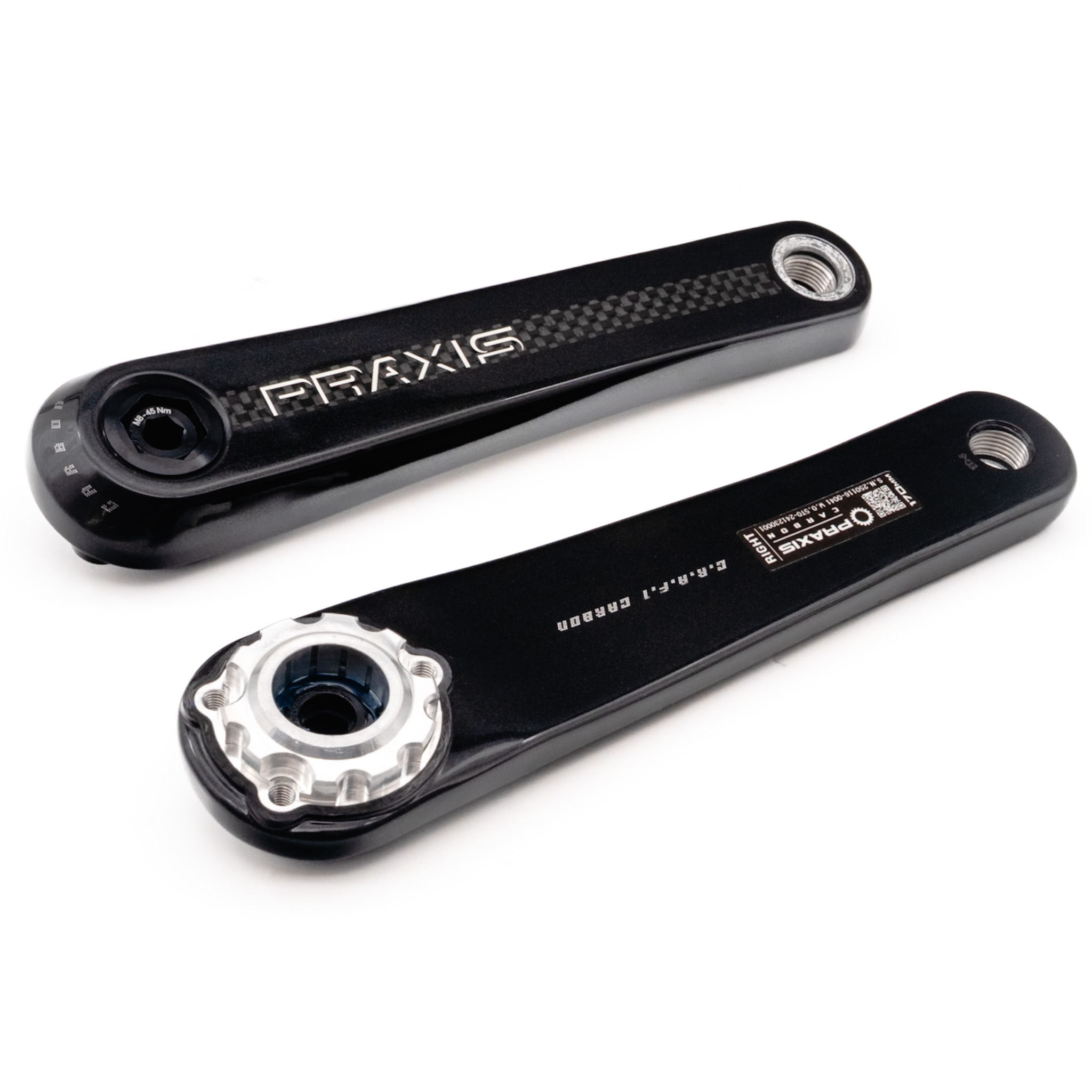 Praxis Crankset E-Race TQ-HPR40 Carbon 165mm