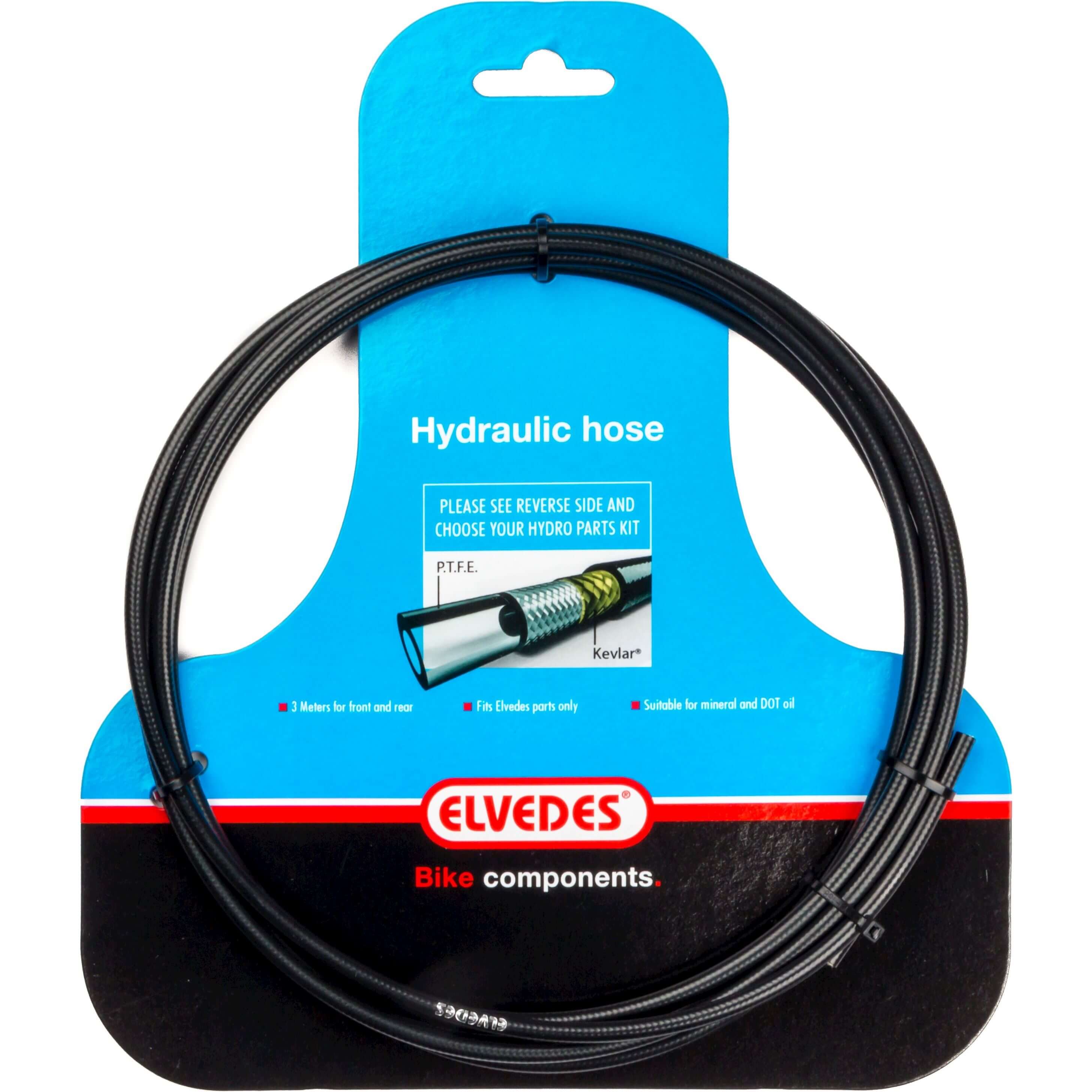 Elvedes Hydro Hose 3m Black