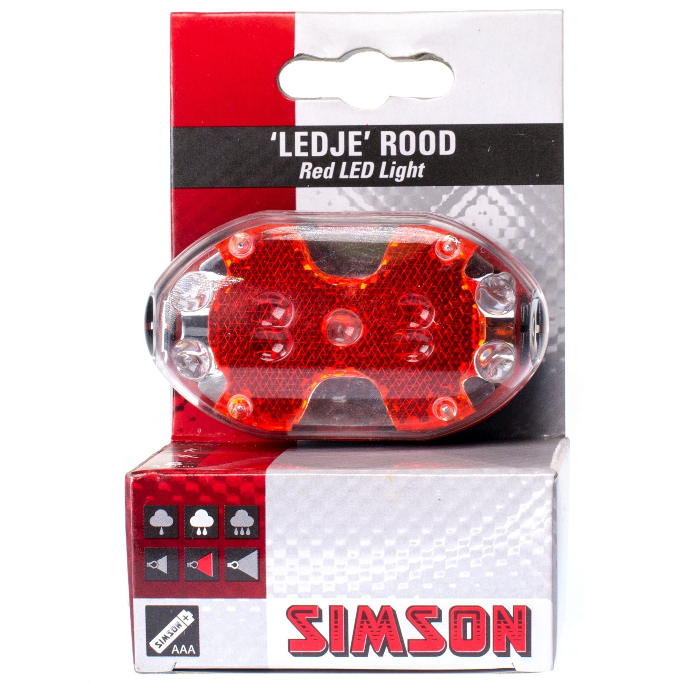 Simson Rear Light 5 Led Battery Seat Post