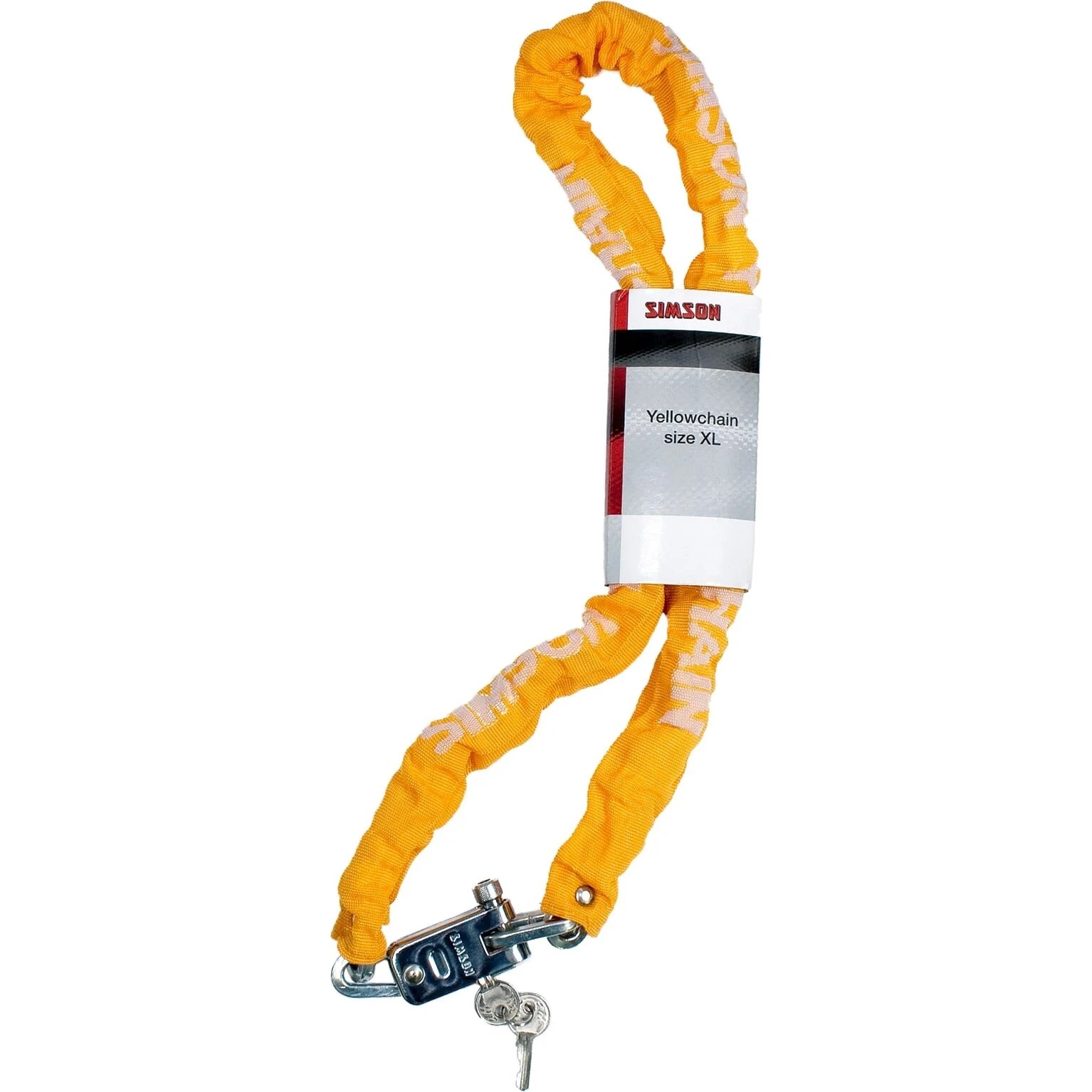 Simson Chain Lock Yellow Chain 7x120