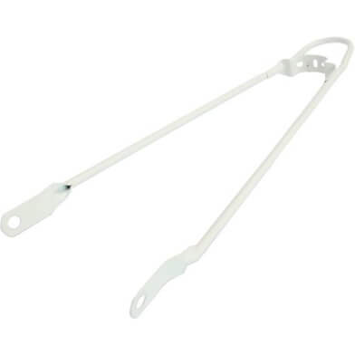 Mudguard Rod Rear Bumper 28 White