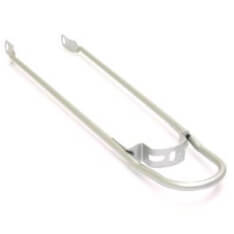 Mudguard Rod Rear Bumper 28 Silver