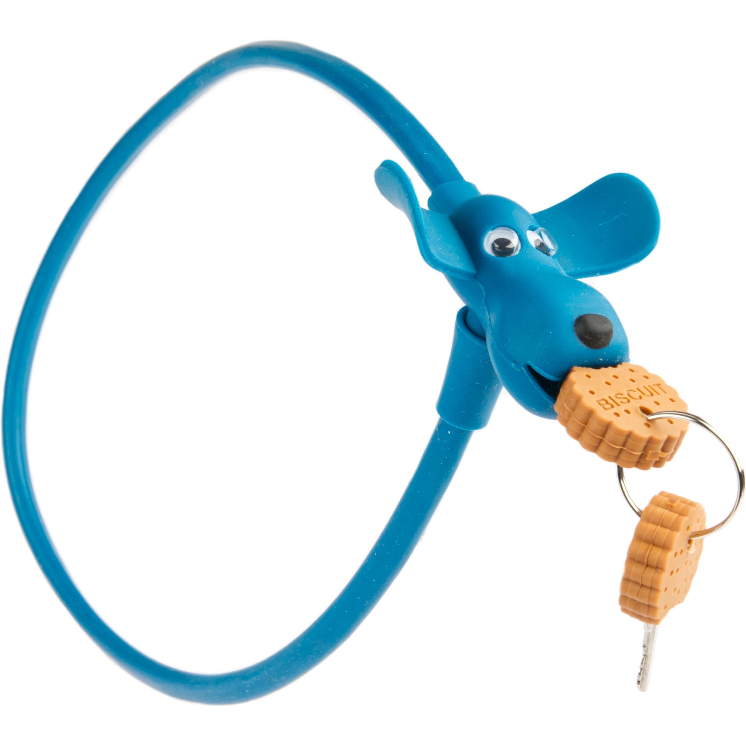 PexKids Cable Lock Silicone Flappie Blue