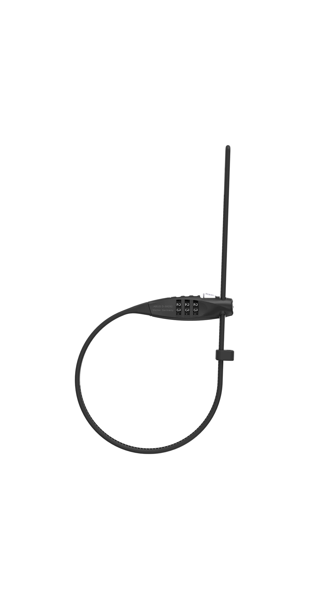 Abus Cable Lock Code Combiflex TravelGuard Black