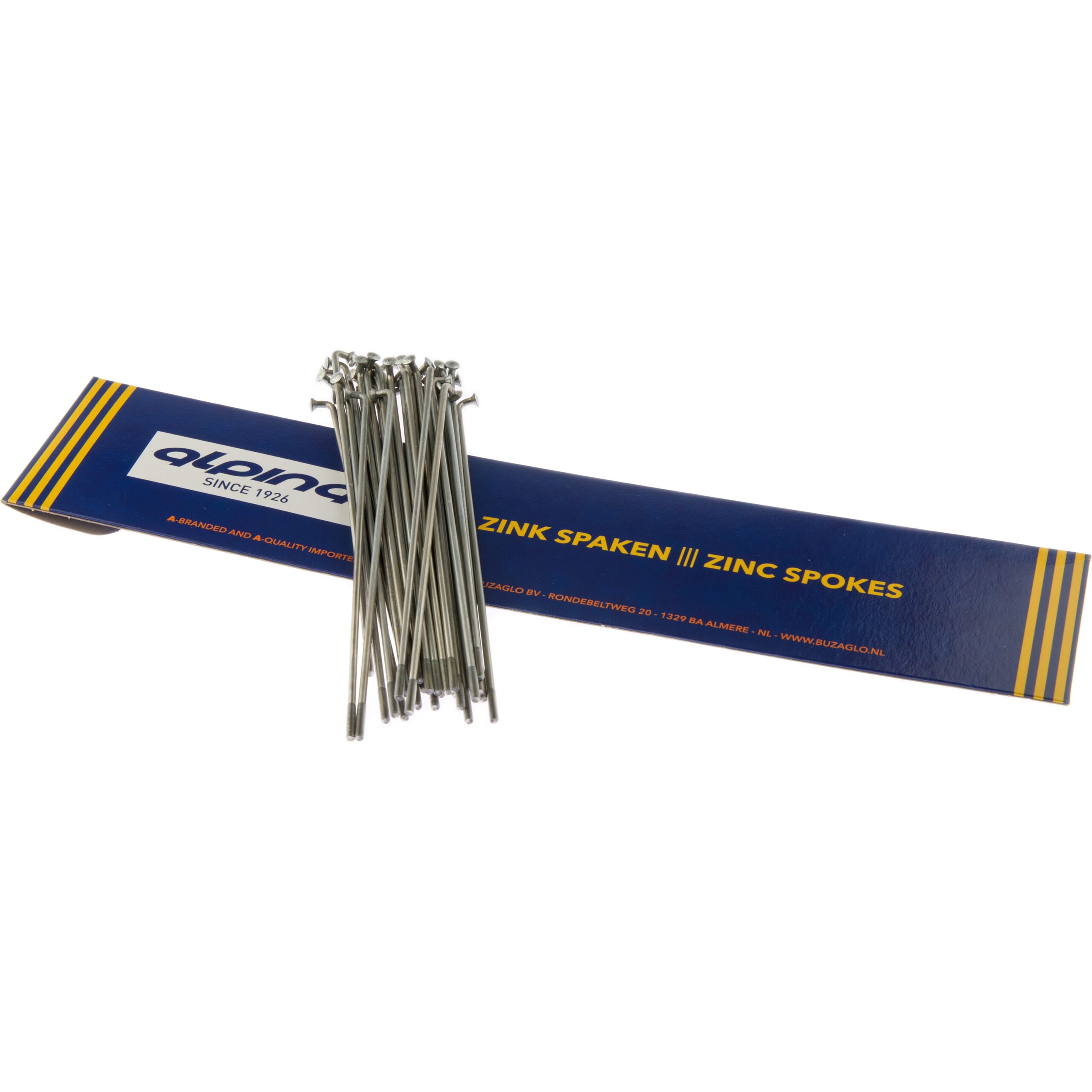 Alp Spoke 12-295mm Zinc Silver (18 Pieces)