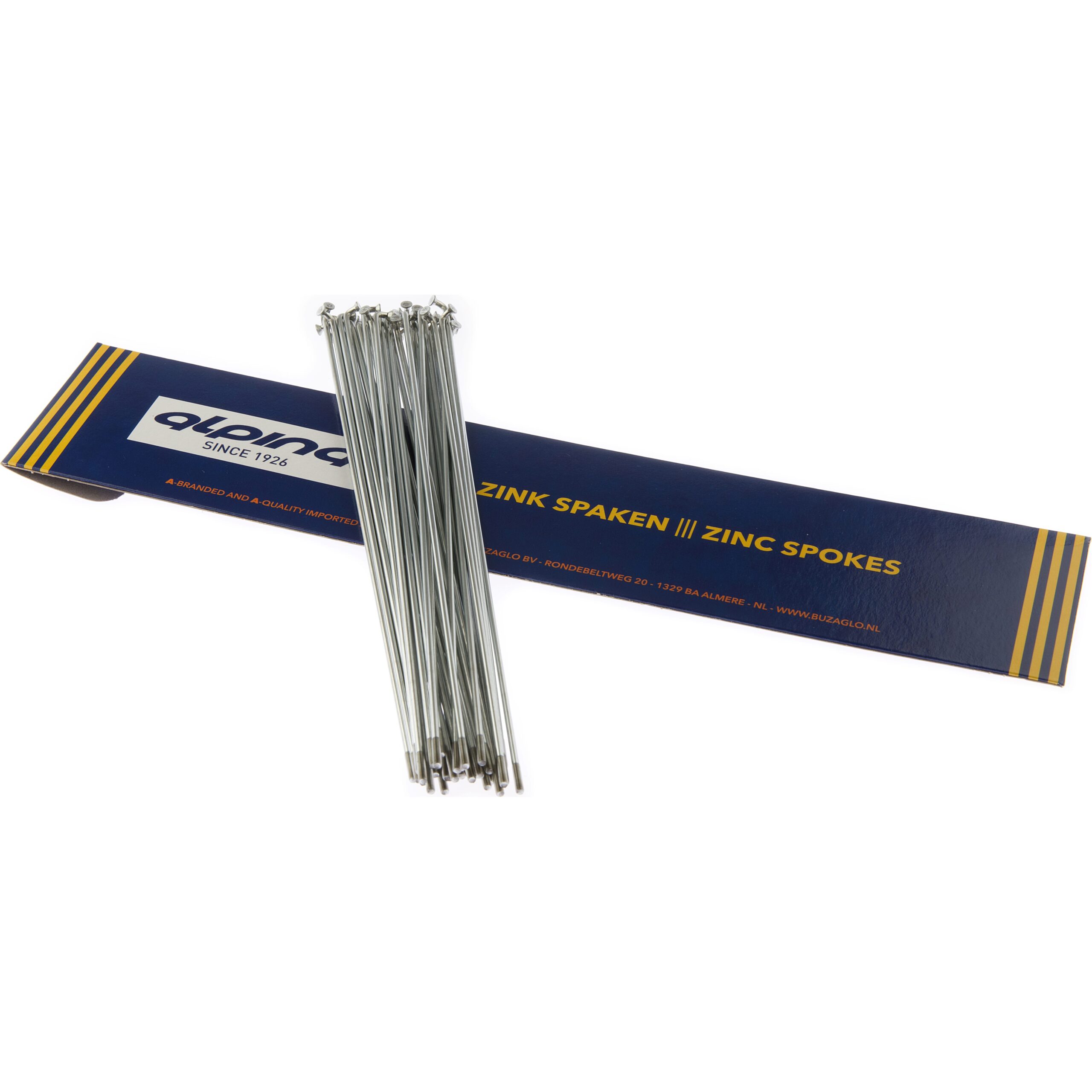 Alp Spoke 13-294mm Zinc Silver (36 Pieces)