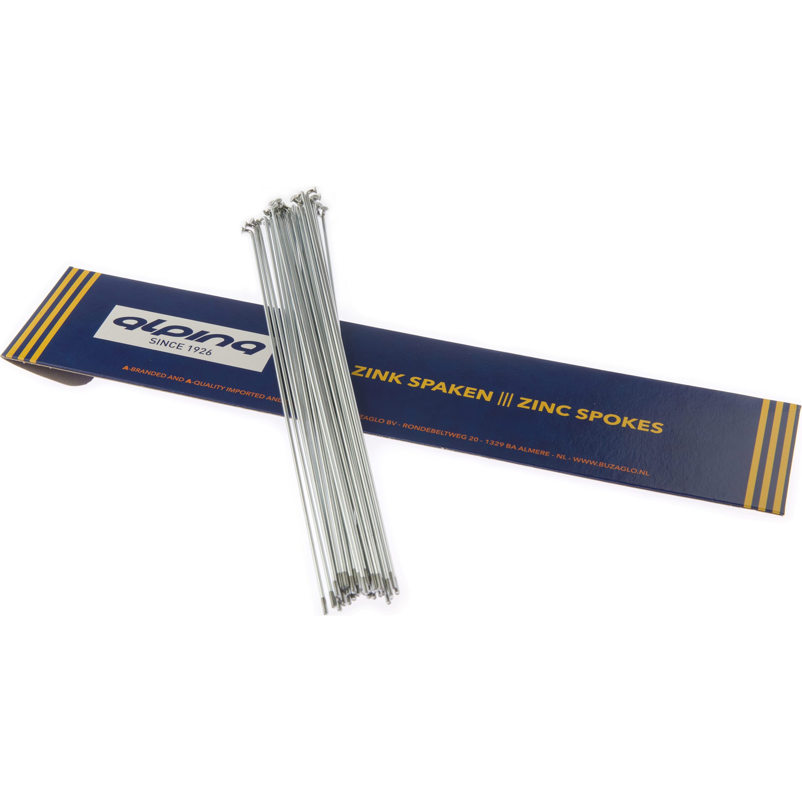 Alp Spoke 14-232mm Zinc Silver (36 Pieces)