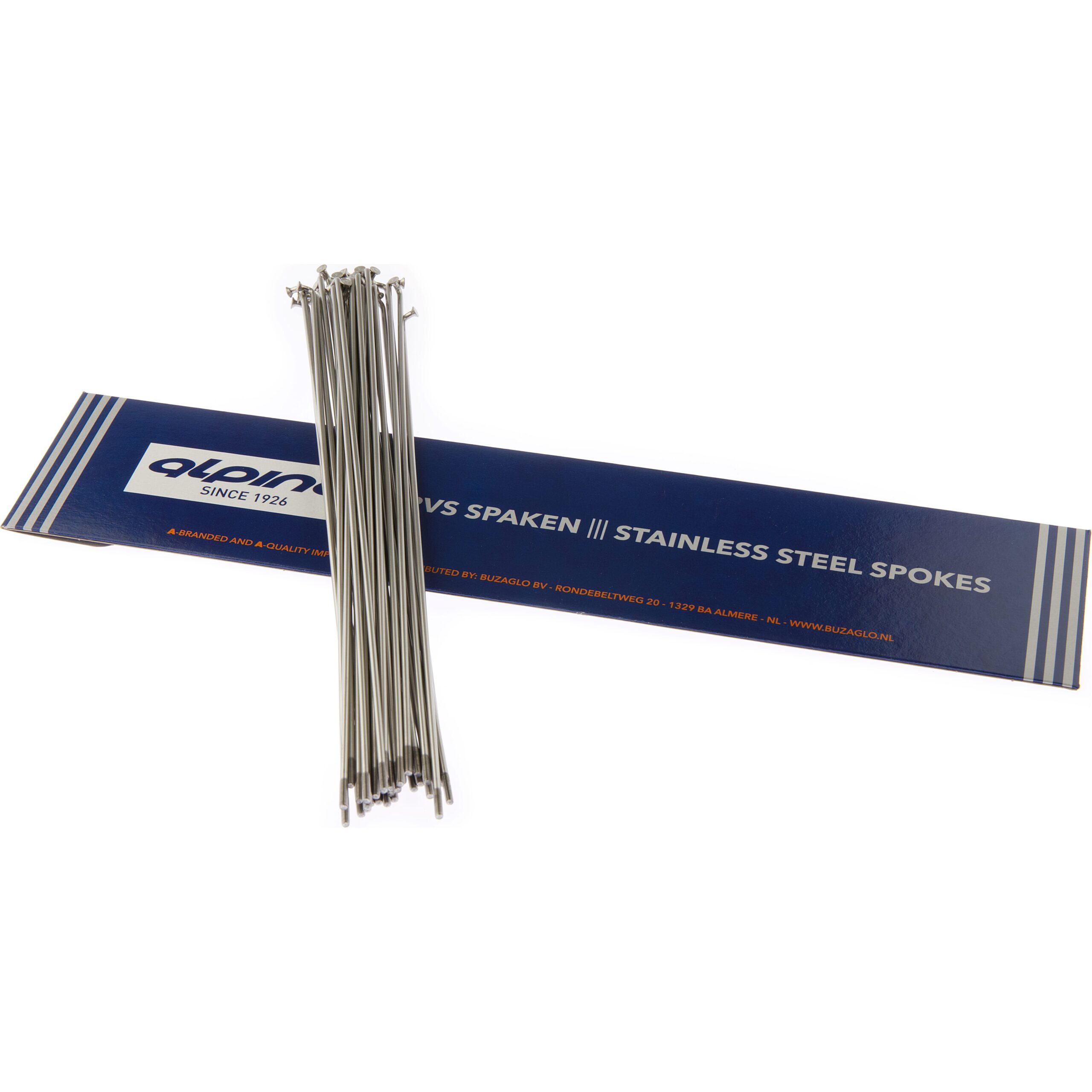 Alp Spoke LDR 13-282mm Stainless Steel Silver (36 Pieces)