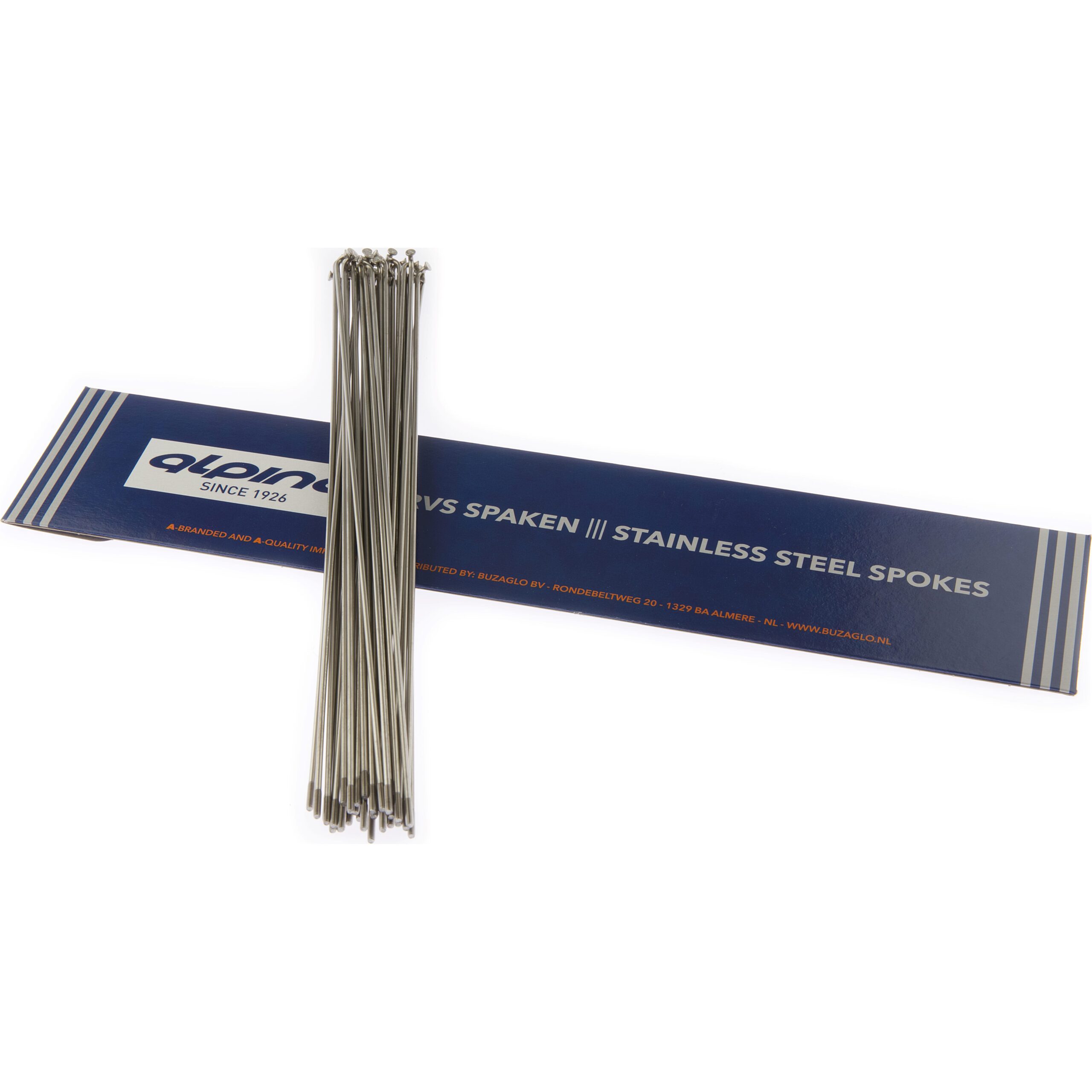 Alp Spoke LDR 14-250mm Stainless Steel Silver (36 Pieces)