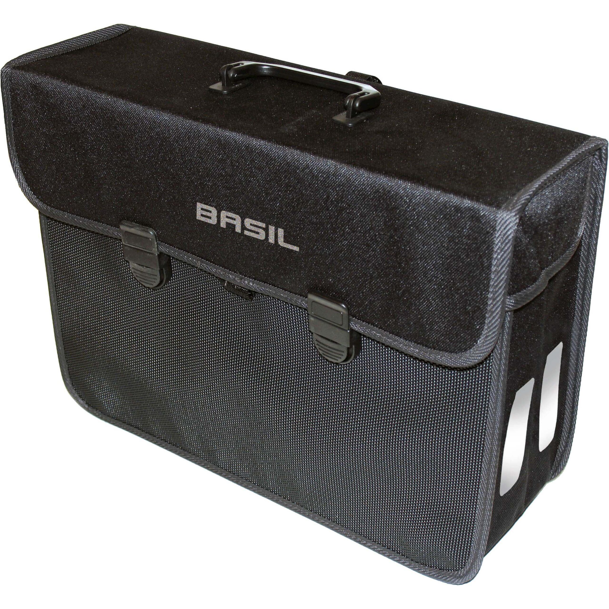 Basil Single Bike Bag Malaga XL Black 17L