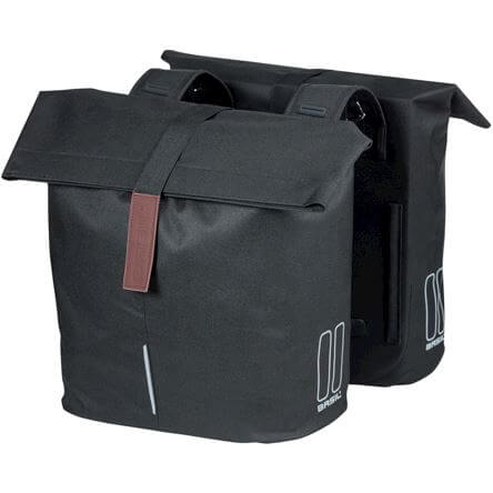 Basil Double City Bicycle Bag Black 28-32L Basil Double City Bicycle Bag Black 28-32L