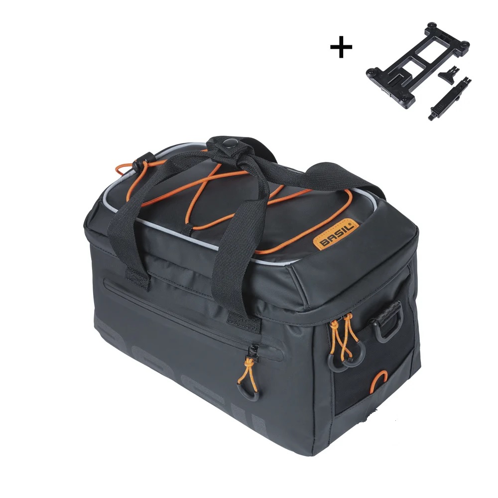 Basil Dragertas Miles Tarpaulin Black Orange MIK 7L