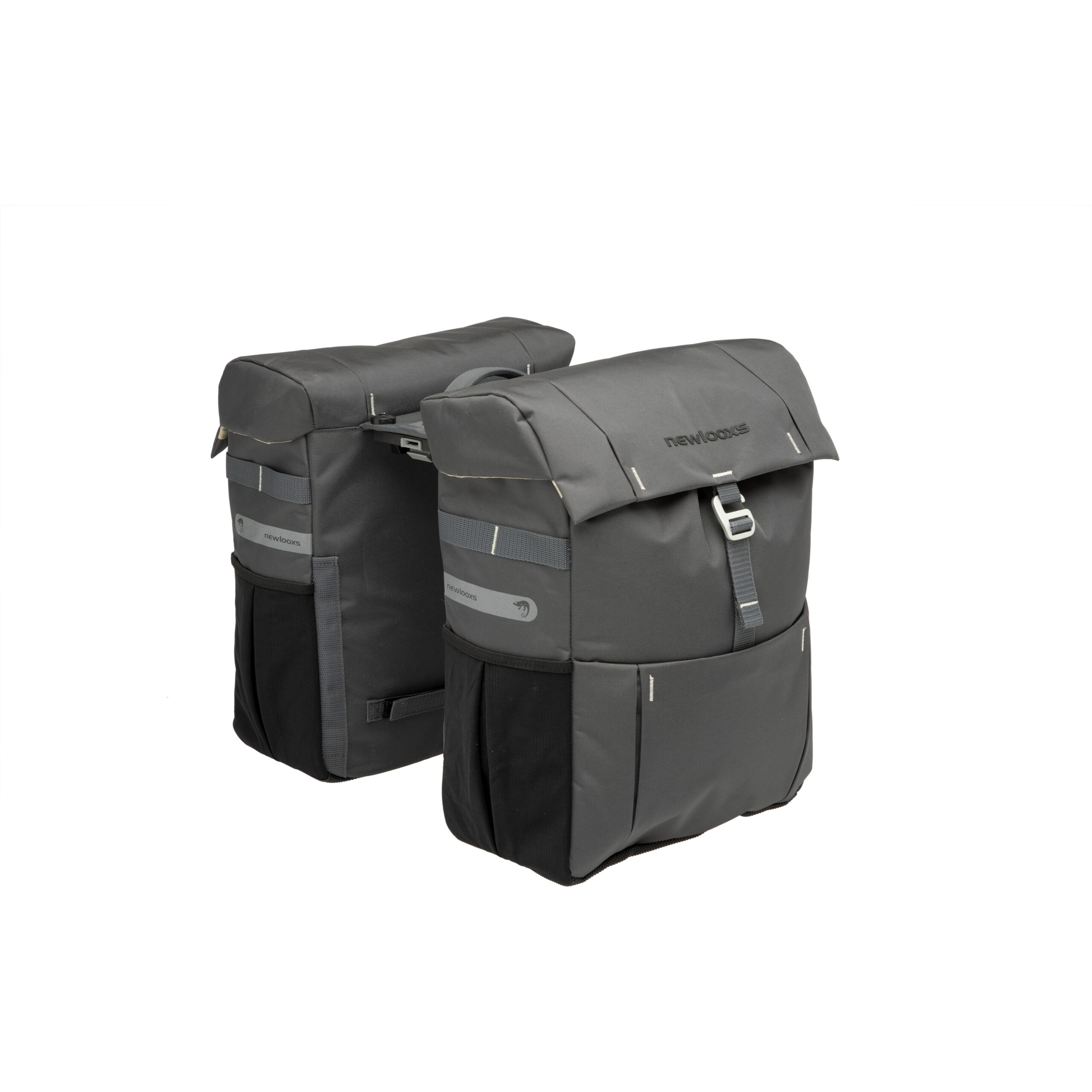 New Looxs Double Bike Bag Vigo Grey MIK 37L New Looxs Double Bike Bag Vigo Grey MIK 37L