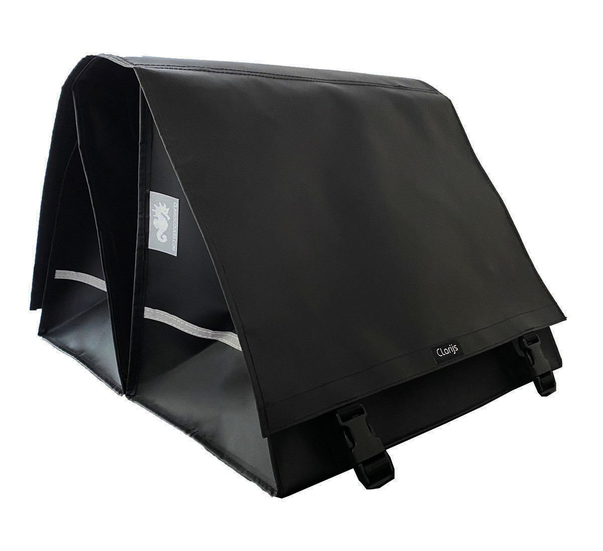 Clarijs Double XXL PVC Bike Bag 70L With Cutout Black