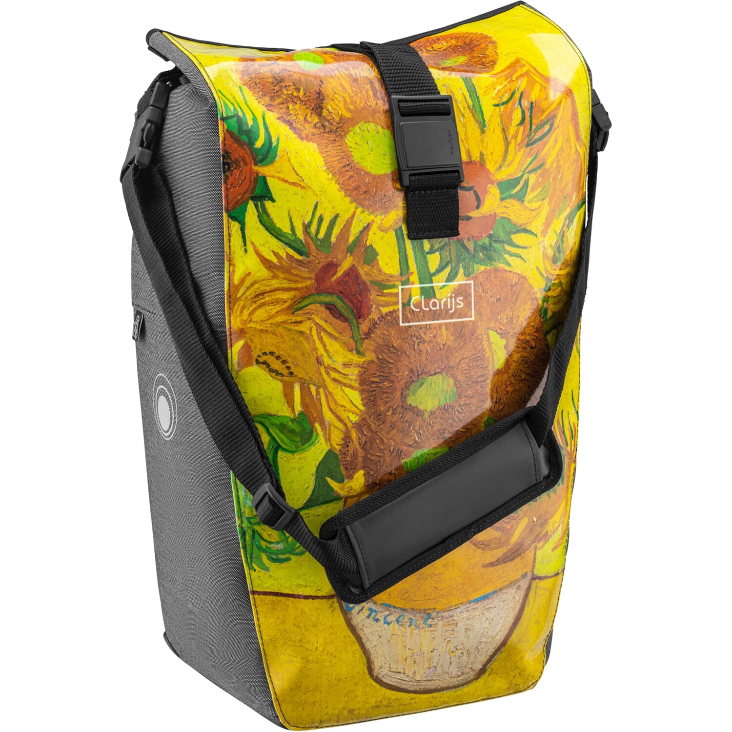 Clarijs Bike Bag Solobag 24L Van Gogh Sunflowers