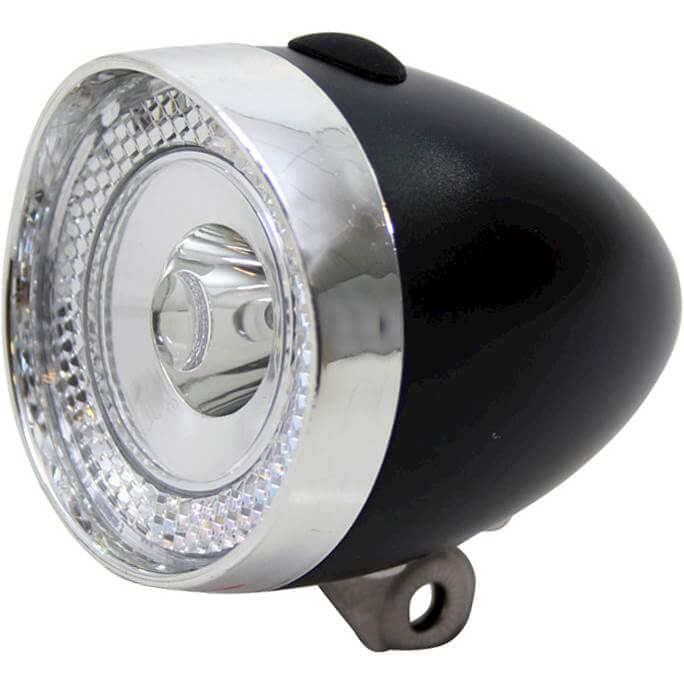 Union Headlight UN-4955 Retro Mini Battery Black On Card
