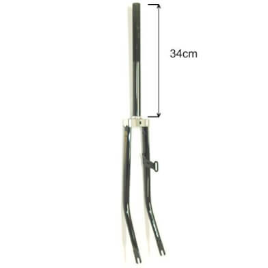 Front Fork 28x 1 1/2 Tour Black