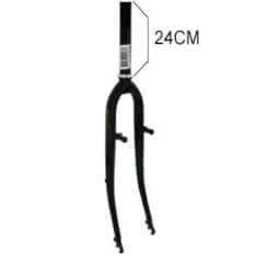 Front Fork 28 Hybrid 1 Inch With V-Brake Boss Black