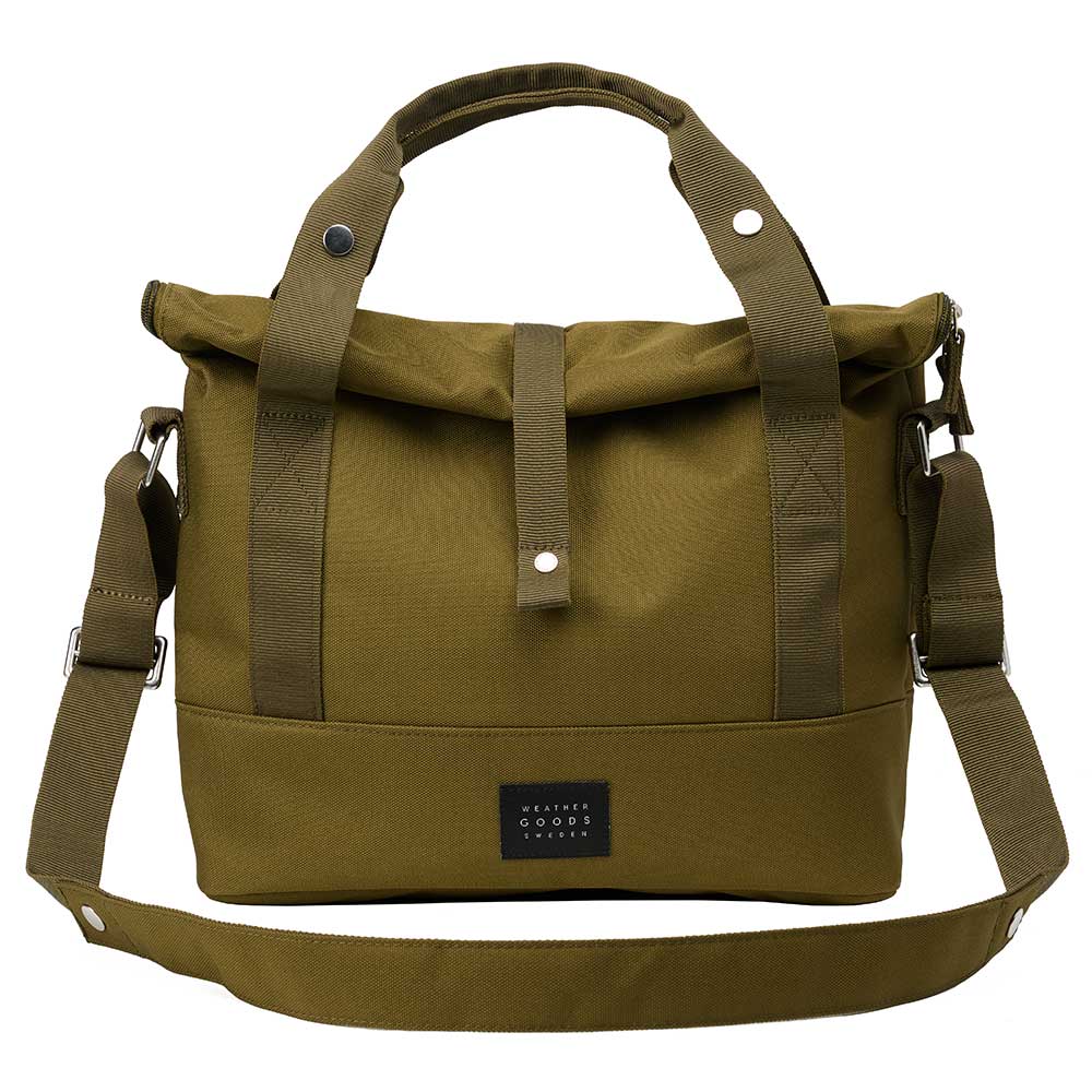 Weathergoods Sweden Shoulder Bag City Bike Satchel Olive