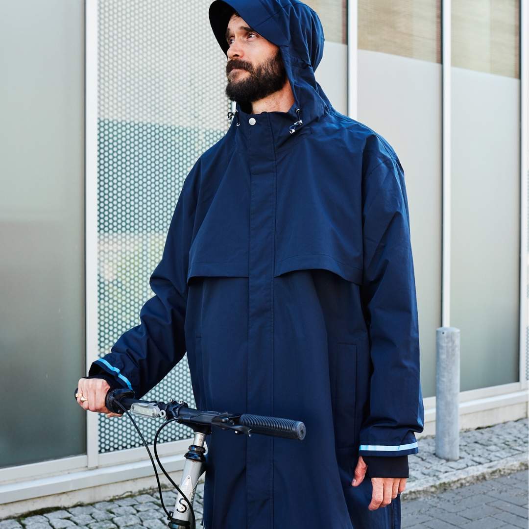 Weathergoods Sweden Raincoat Imbris Navy L