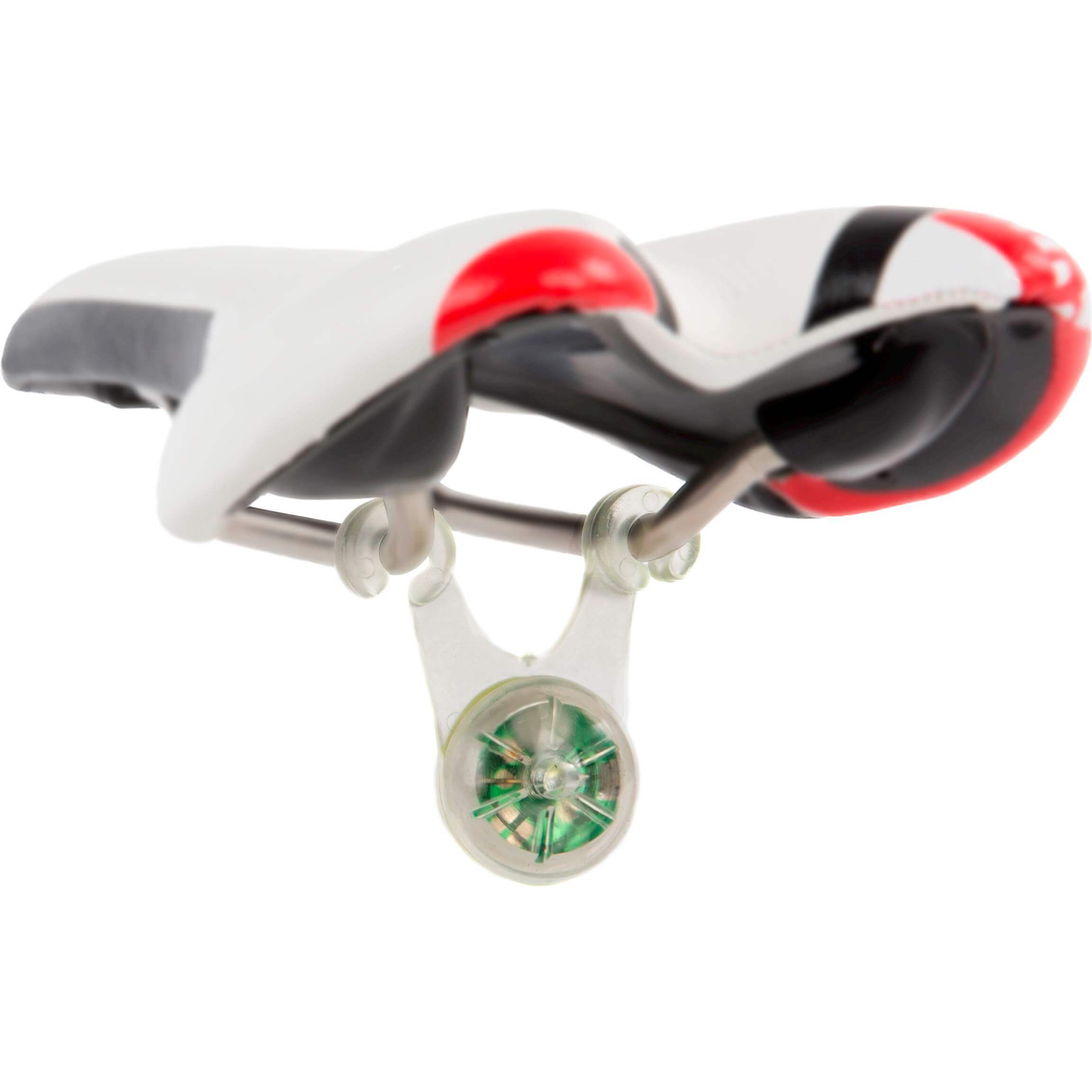 IKZI Light Rear Light Round Battery Seatpost Red