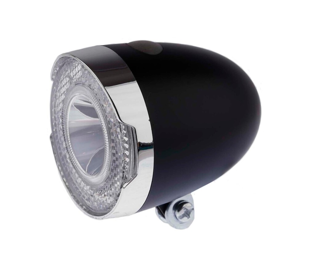 IKZI Light Headlight Retro JR Battery Black