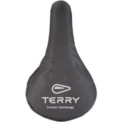 Terry Rain Cover Saddle/Saddle Cover S Black