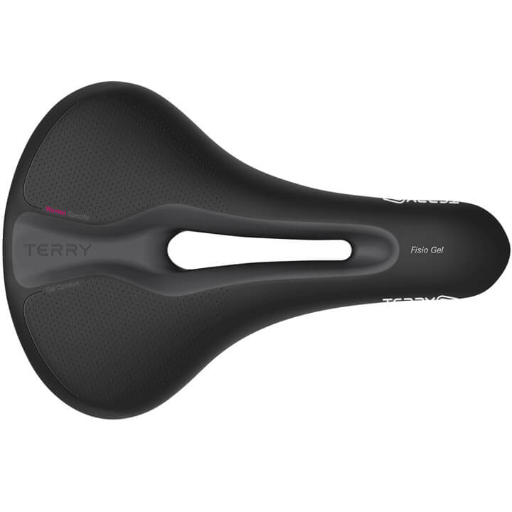 Terry Saddle Fisio Max Gel Women Black