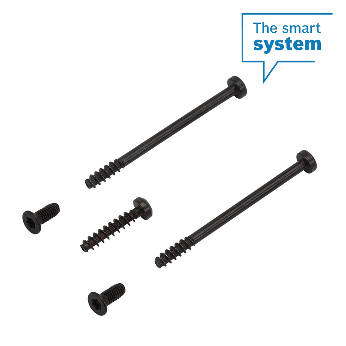 Screw set for design cap (BDU3XX, BDU33YY)