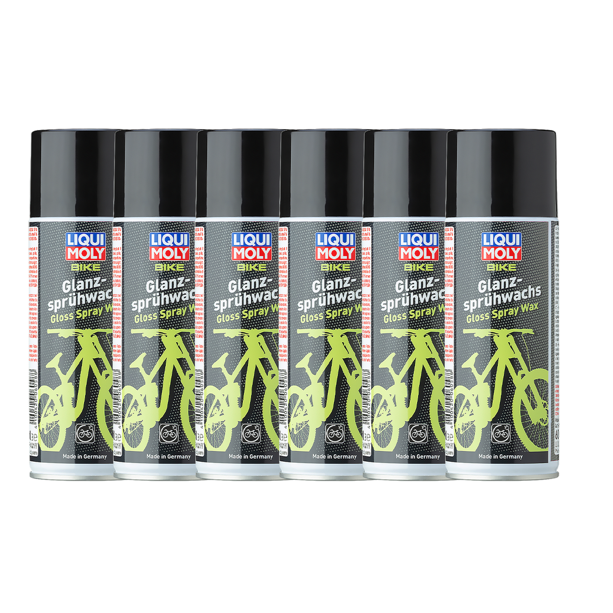Bike Gloss Spray Wax, 400 ml, 6 tubes per box