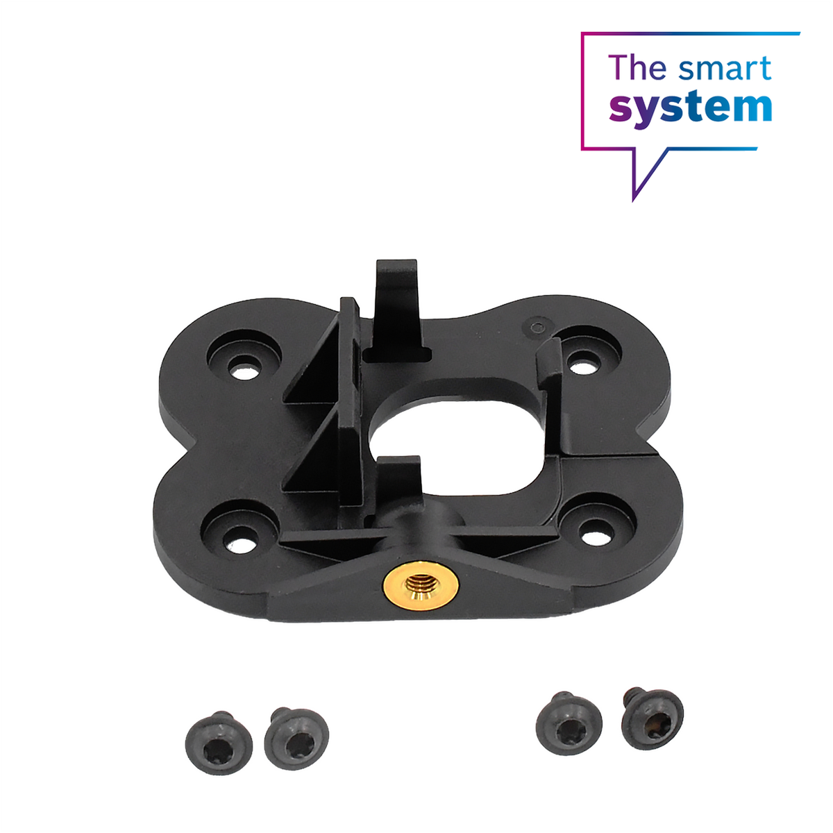 Screw Plate Set CompactTube Horizontal, Lock Side, Permanently Mounted (BBP324Y)