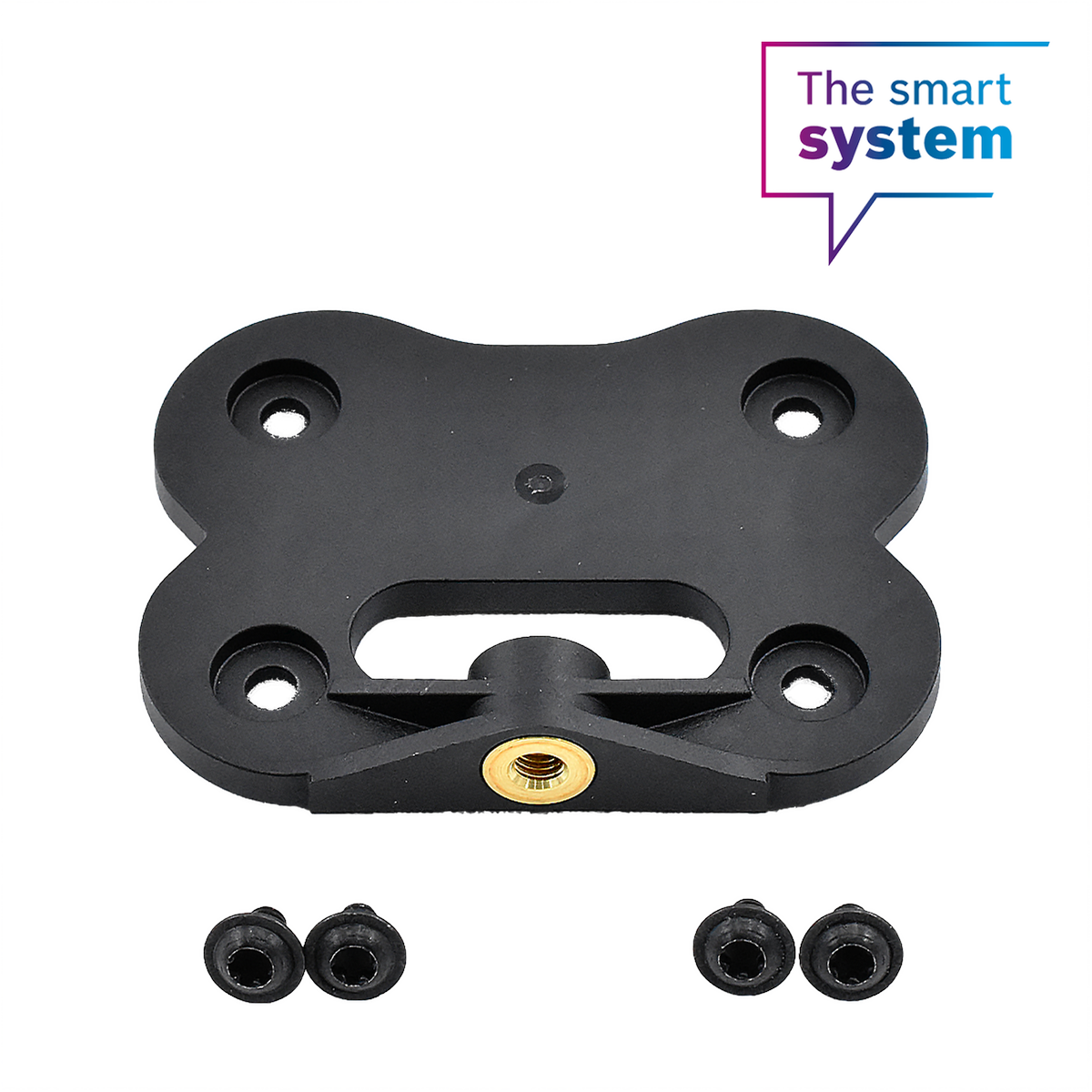 Screw Plate Set CompactTube Horizontal, Non-Lock Side, Permanently Mounted (BBP324Y)