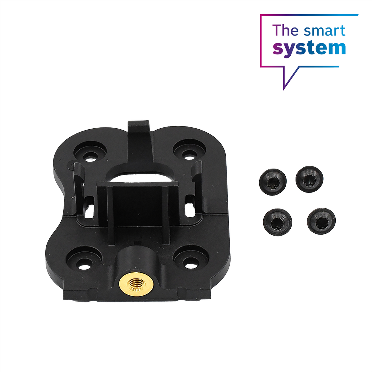 Screw Plate Set CompactTube Vertical, Lock Side, Permanently Mounted (BBP324Y)