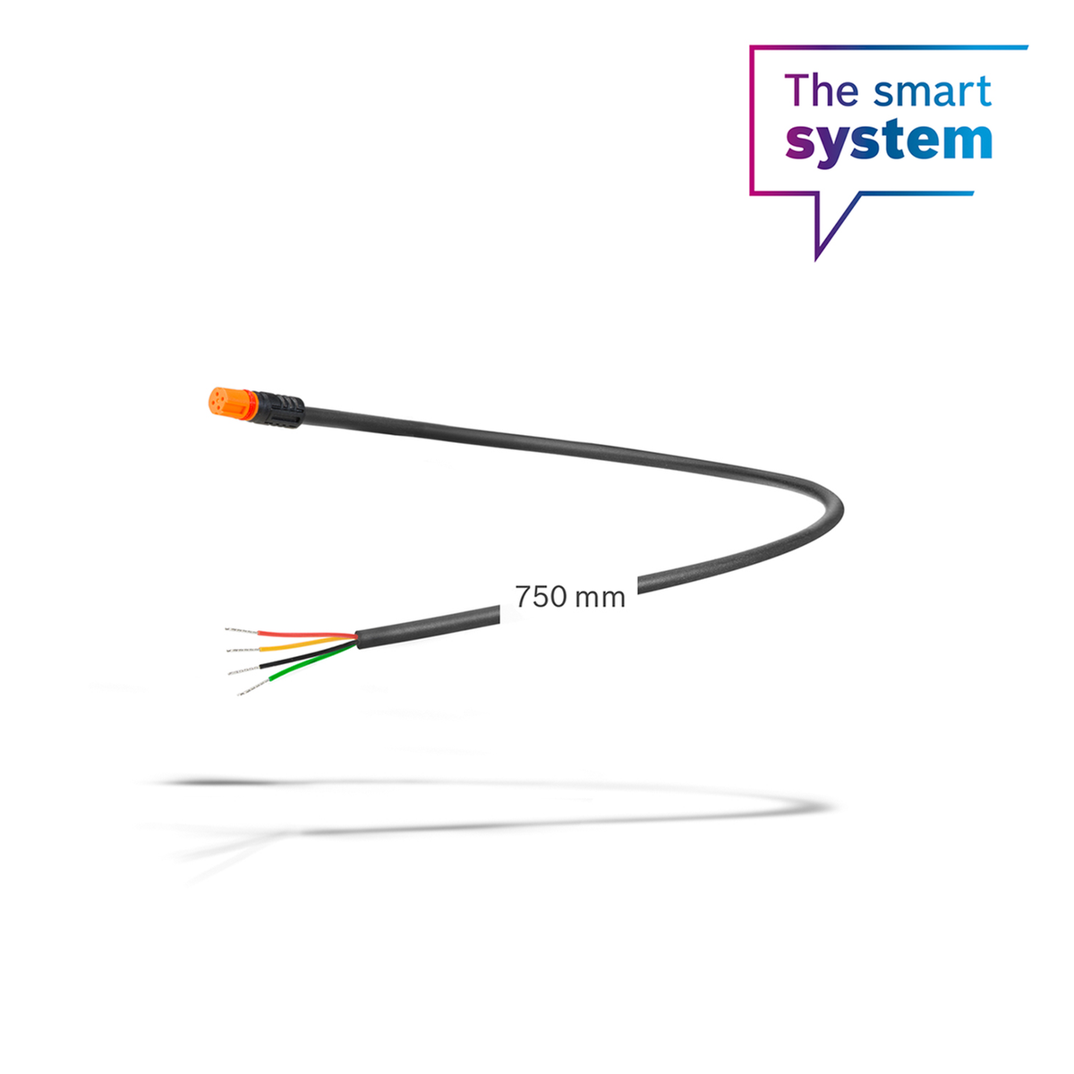 Power cable for third-party application + CAN, 750 mm (BCH3620_750)