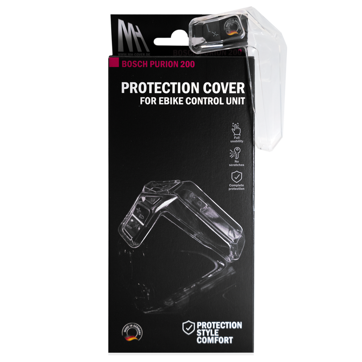 PURION 200 display protector for e-bikes, box of 10 pieces