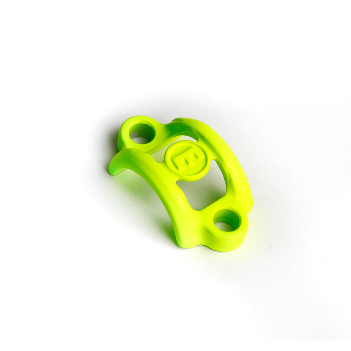 Aluminum Clamp Bracket, Neon Yellow