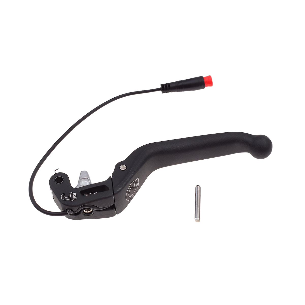 Brake lever MT4e HIGO opener (NC), 3-finger aluminum lever with ball end