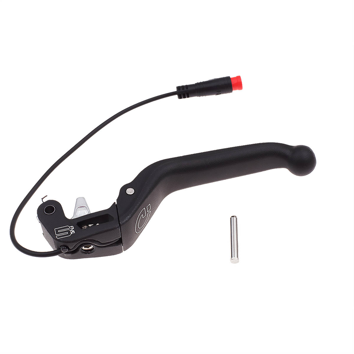 Brake lever MT5e HIGO opener, 3-finger aluminum lever with ball end