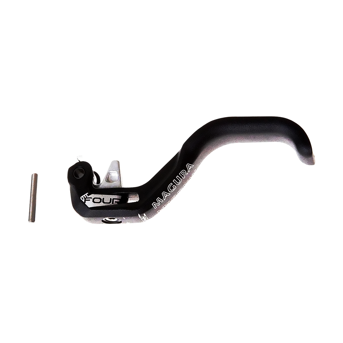 Brake lever HC for MT4, 1-finger aluminum lever, tool-assisted reach adjust
