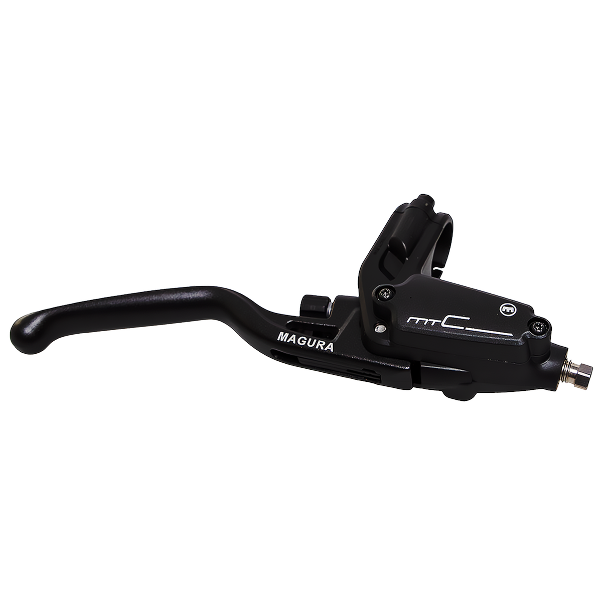 Brake lever MT C right, 3-finger aluminum lever with ball knob (WITHOUT MAGNET)