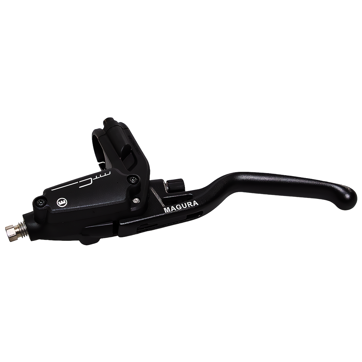 Brake lever MT C left, 3-finger aluminum lever with ball knob (WITHOUT MAGNET)