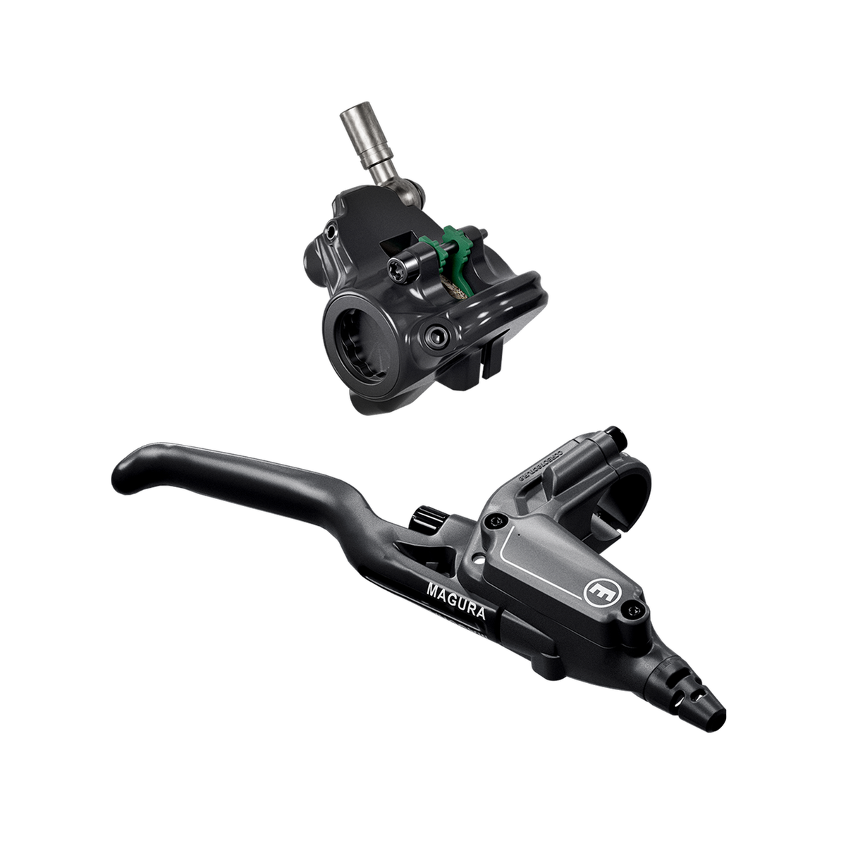 MT C4 right, 3-finger Carbotecture lever, Flatmount brake caliper