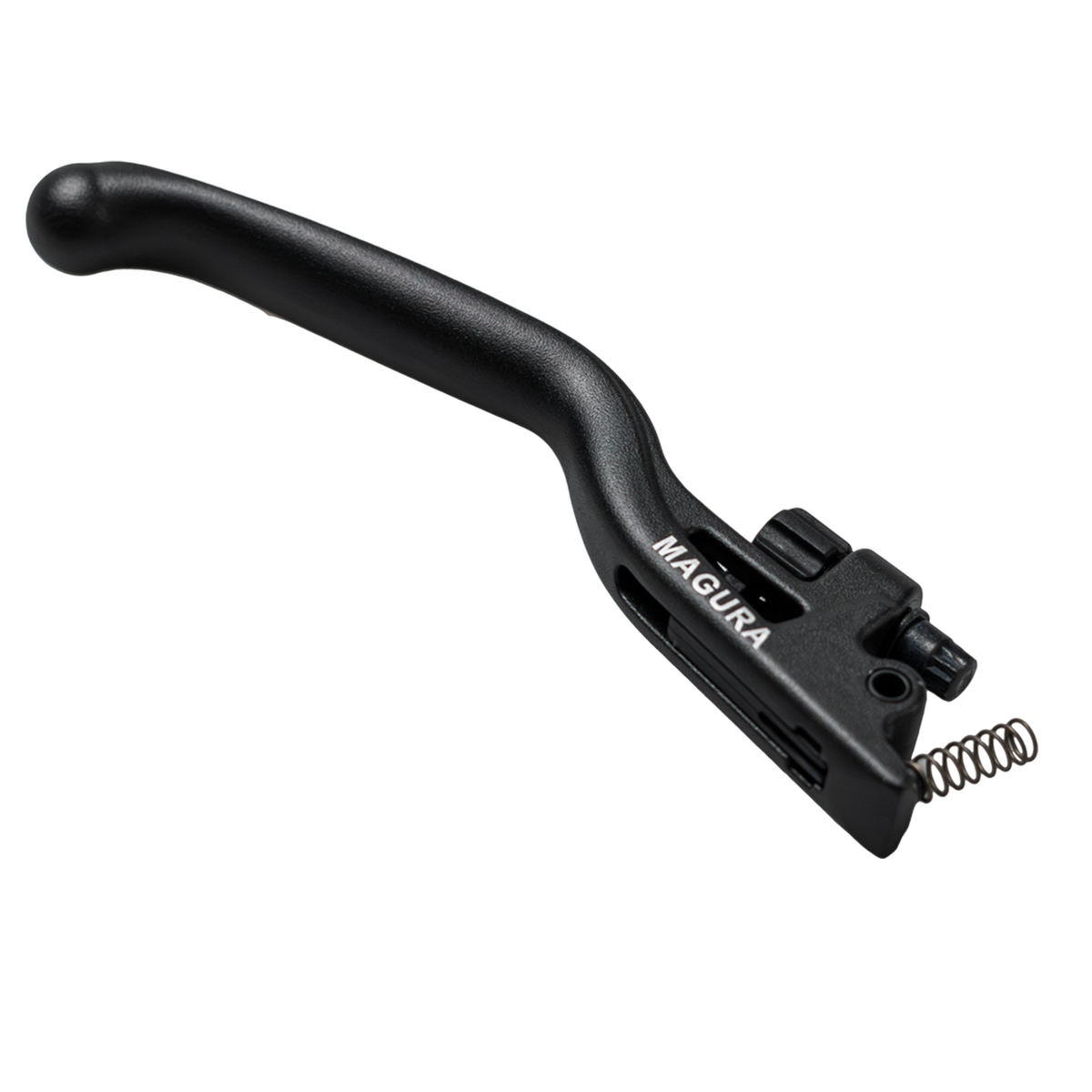 Brake lever MT C ABS, 3-finger aluminum lever with ball end